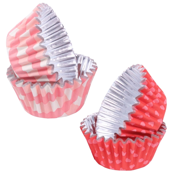 Mini Cupcake Cases - Love Patterns